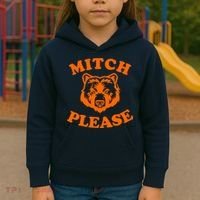 Mitch Please Bear Logo Kids Hoodie thumb 3