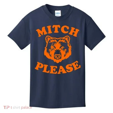 Mitch Please Bear Logo Kids T-Shirt