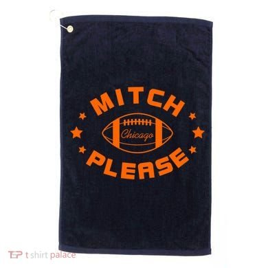 Mitch Please Chicago Stars Golf Towel