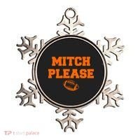 Mitch Please Football Logo Ornament thumb 0