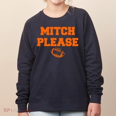 Mitch Please Football Logo Women's Sweatshirt