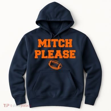 Mitch Please Football Logo Hoodie