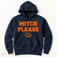 Mitch Please Football Logo Hoodie thumb 0