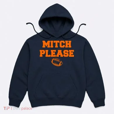 Mitch Please Football Logo Hoodie
