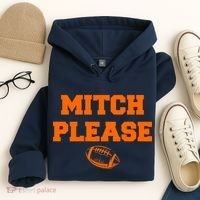 Mitch Please Football Logo Hoodie thumb 4