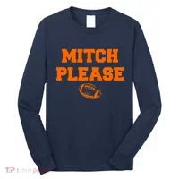 Mitch Please Football Logo Long Sleeve Shirt thumb 0
