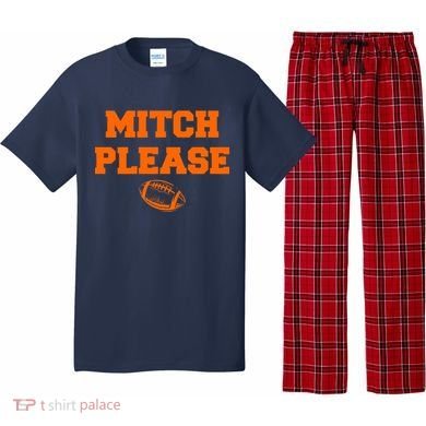 Mitch Please Football Logo Pajama Set