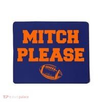 Mitch Please Football Logo Mousepad thumb 0
