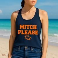 Mitch Please Football Logo Women's Tank Top thumb 2