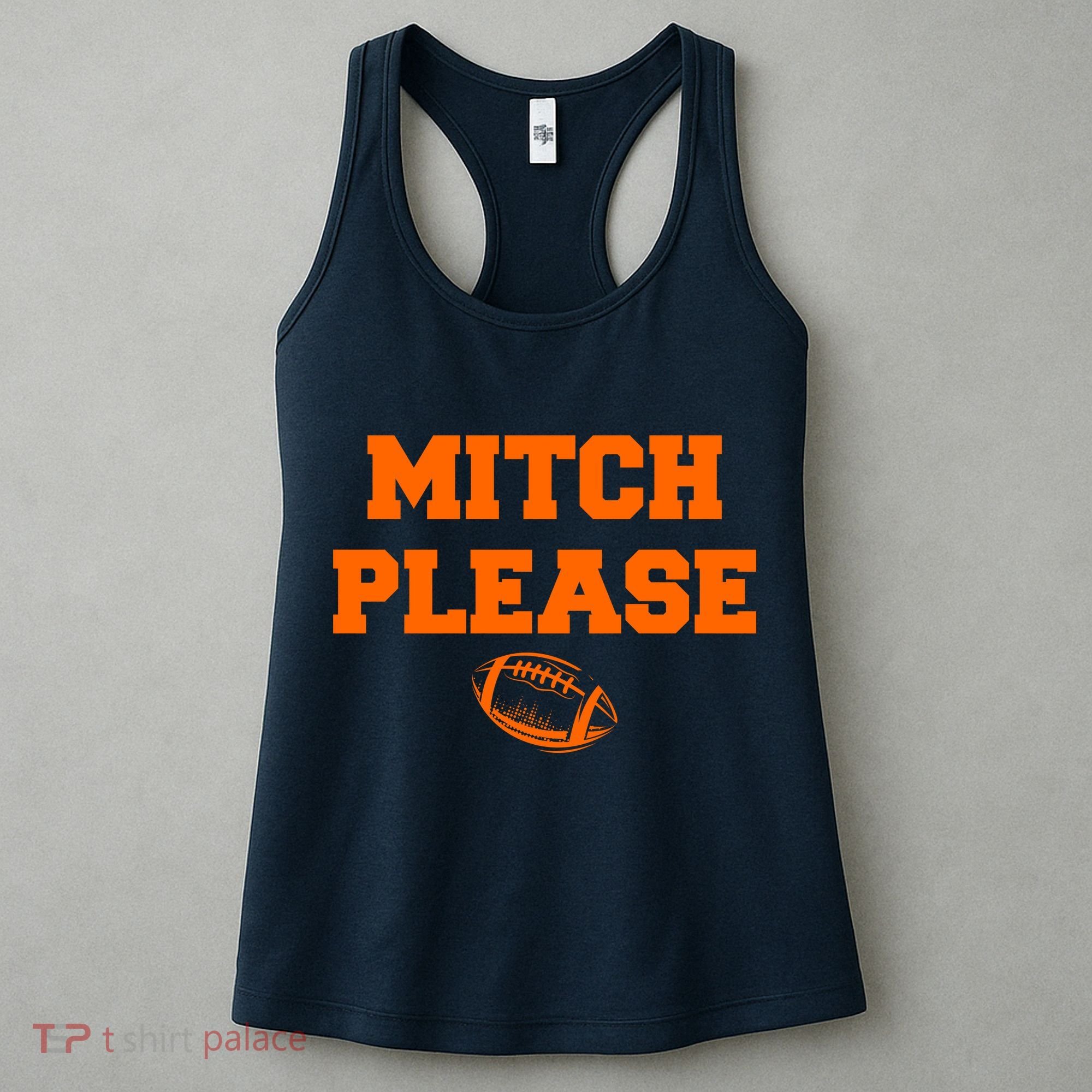 Mitch Please Football Logo Women's Tank Top