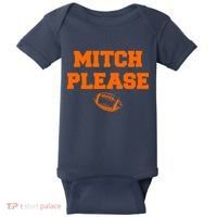Mitch Please Football Logo Baby Bodysuit thumb 0