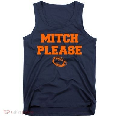Mitch Please Football Logo Tank Top