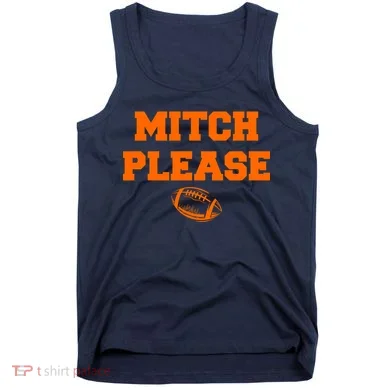 Mitch Please Football Logo Tank Top