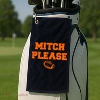 Mitch Please Football Logo Golf Towel thumb 2