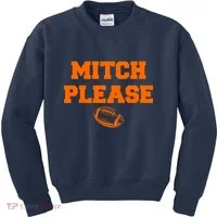 Mitch Please Football Logo Kids Sweatshirt thumb 0