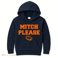 Mitch Please Football Logo Kids Hoodie thumb 0