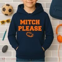 Mitch Please Football Logo Kids Hoodie thumb 2