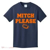 Mitch Please Football Logo Kids T-Shirt thumb 0
