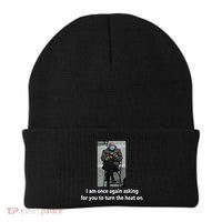 Mittens Bernie Sanders Inauguration Turn On The Heat Beanie thumb 0