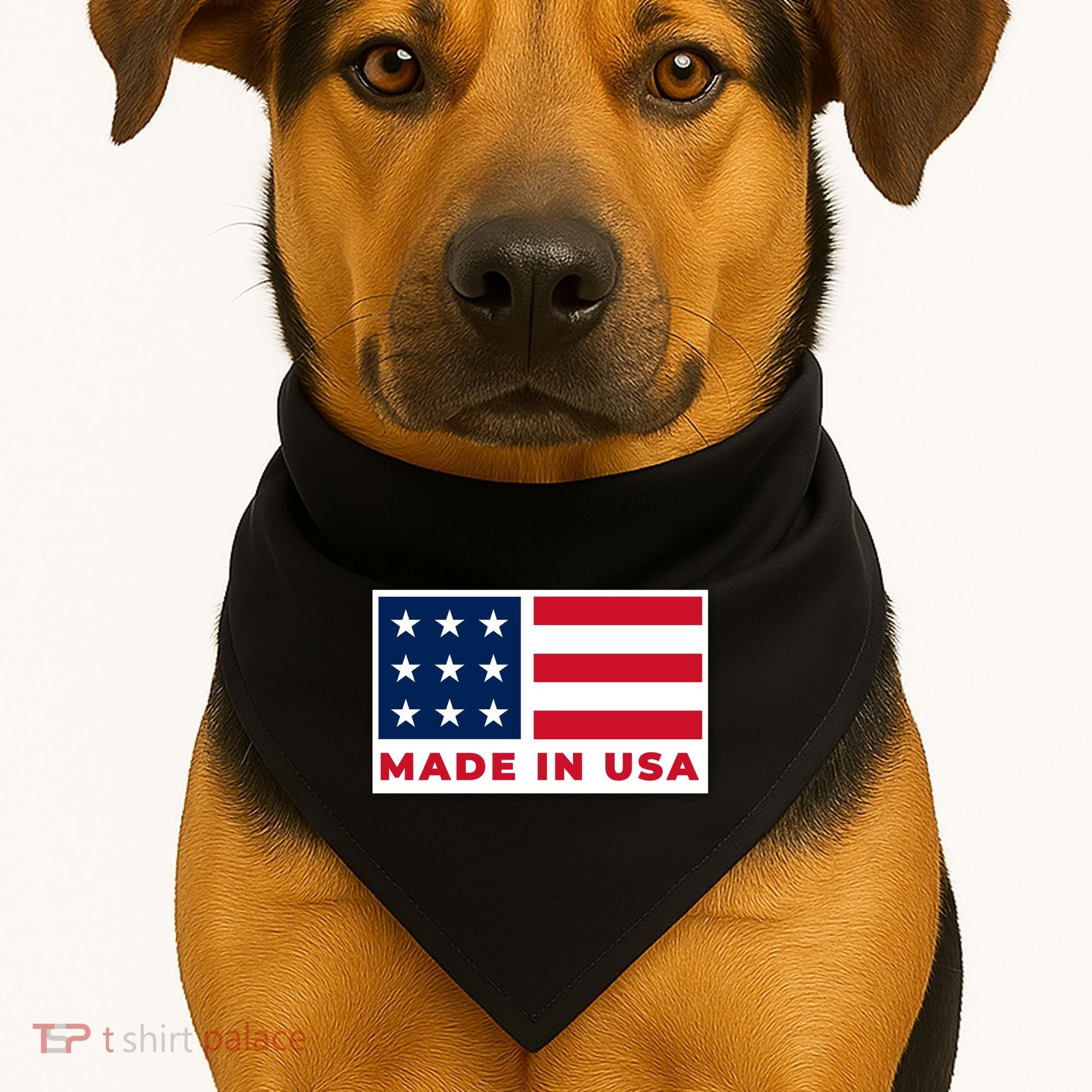 Made In USA USA-Made Doggie Bandana