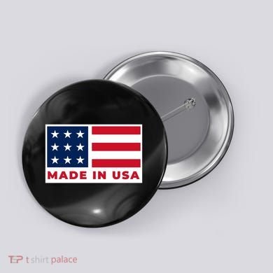 Made In USA Button