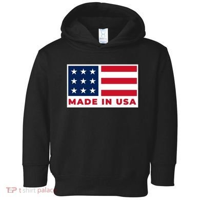 Made In USA Toddler Hoodie