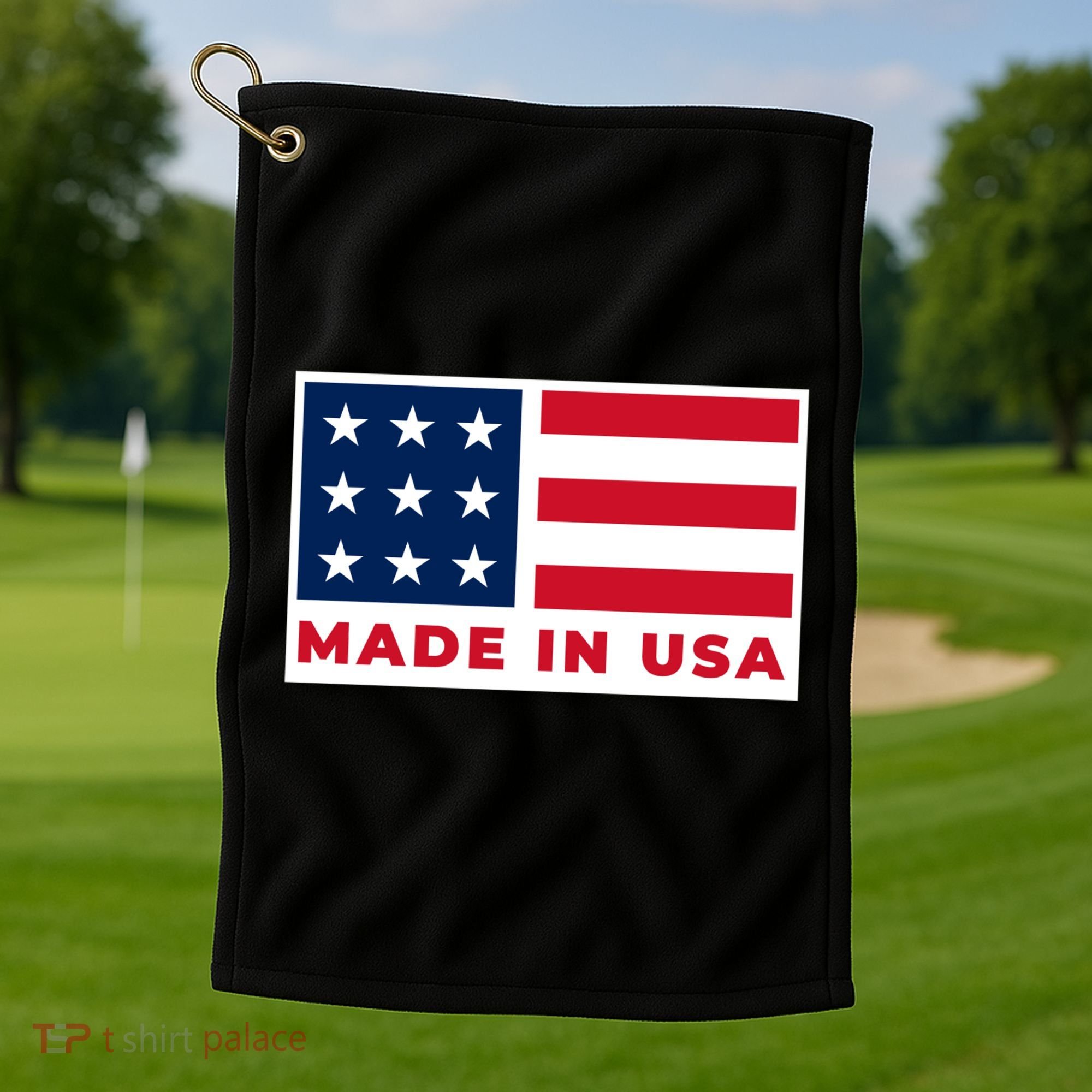 Made In USA Golf Towel