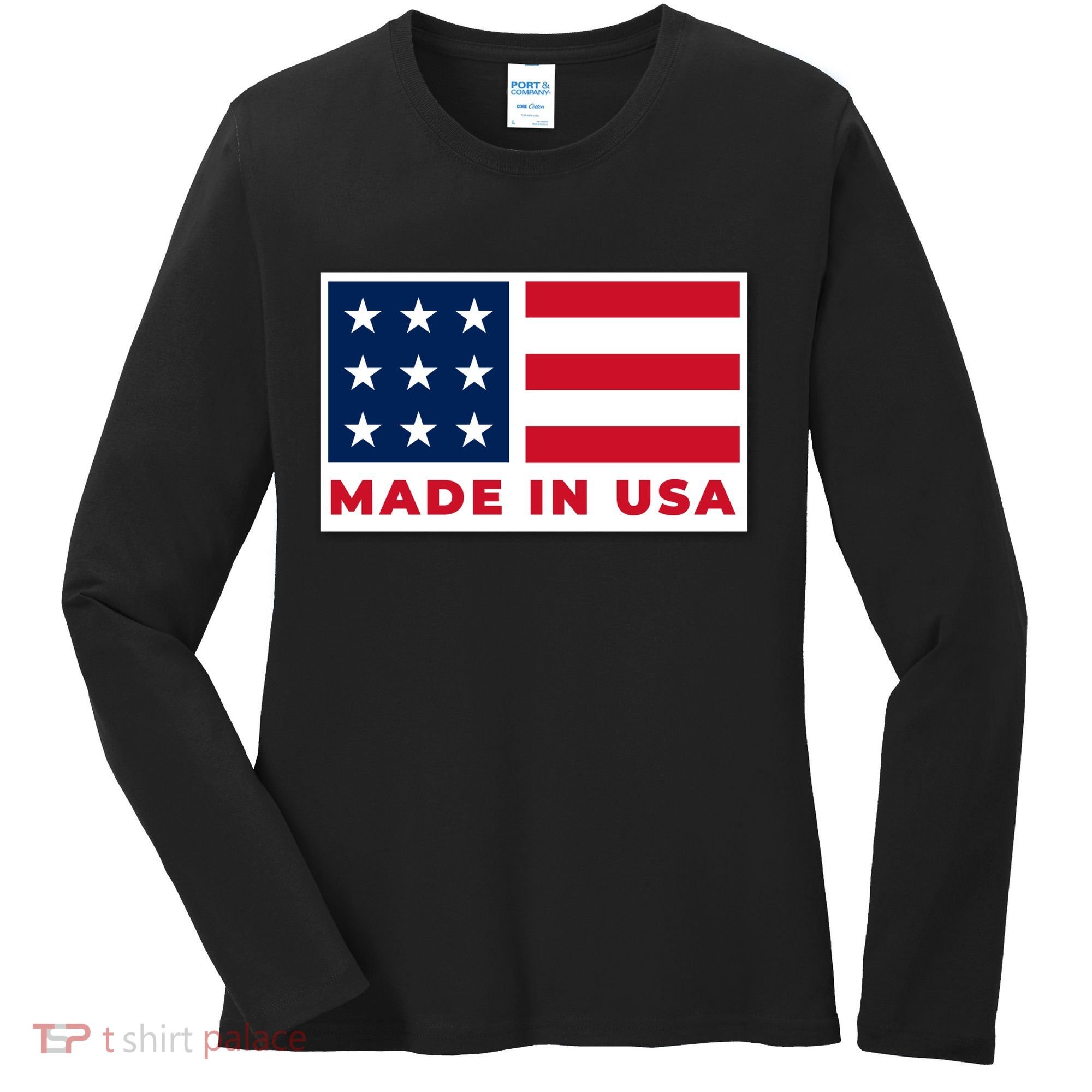 Made In USA Women's Long Sleeve Shirt