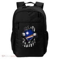 Marshall Islands Usa Flag Marshallese American Backpack thumb 0