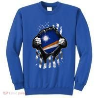 Marshall Islands Usa Flag Marshallese American Sweatshirt thumb 0