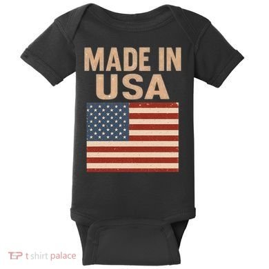 Made in USA Baby Bodysuit