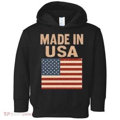 Made in USA Toddler Hoodie