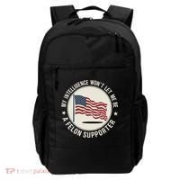 My Intelligence WonT Let Me Be A Felon Supporter Backpack thumb 0