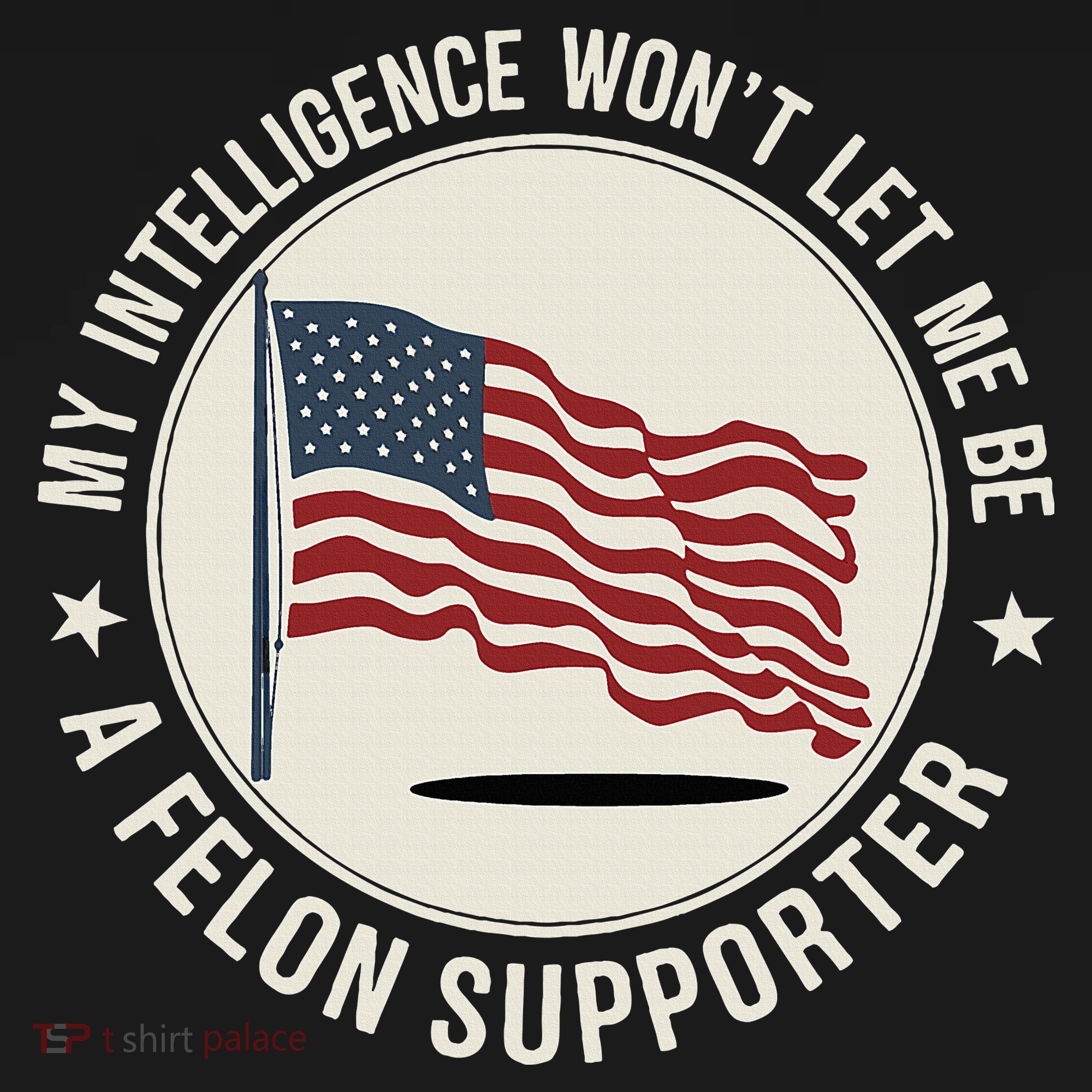 My Intelligence WonT Let Me Be A Felon Supporter Women's Tank Top