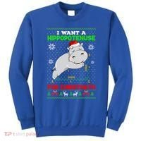 Math I Want A Hippopotenuse For Christmath Ugly Sweater Xmas Gift Sweatshirt thumb 0