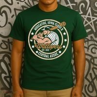 Muscatine Iowa Wallopers Baseball Heritage Vintage T-Shirt thumb 3