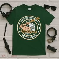 Muscatine Iowa Wallopers Baseball Heritage Vintage T-Shirt thumb 5