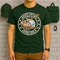 Muscatine Iowa Wallopers Baseball Heritage Vintage T-Shirt thumb 6