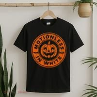 Motionlesses In White Pumpkin Scary Halloween Vintage T-Shirt thumb 2
