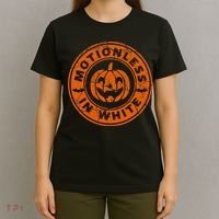 Motionlesses In White Pumpkin Scary Halloween Vintage T-Shirt thumb 4