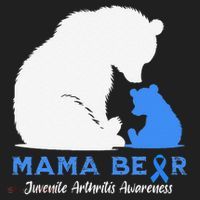 Mama-Bear Juvenile Arthritis Awareness Women's Sweatshirt thumb 2