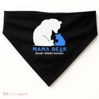 Mama-Bear Juvenile Arthritis Awareness USA-Made Doggie Bandana thumb 0