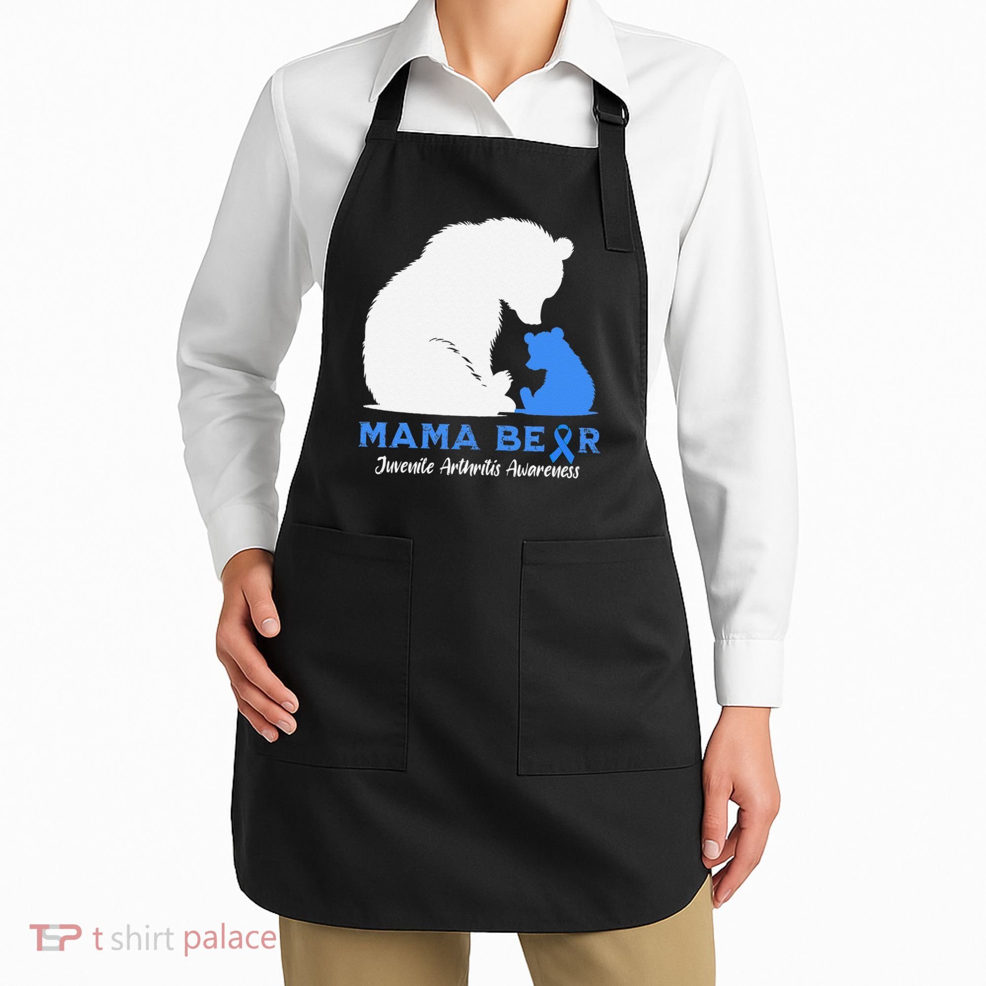Mama-Bear Juvenile Arthritis Awareness Apron