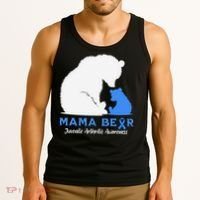 Mama-Bear Juvenile Arthritis Awareness Tank Top thumb 3