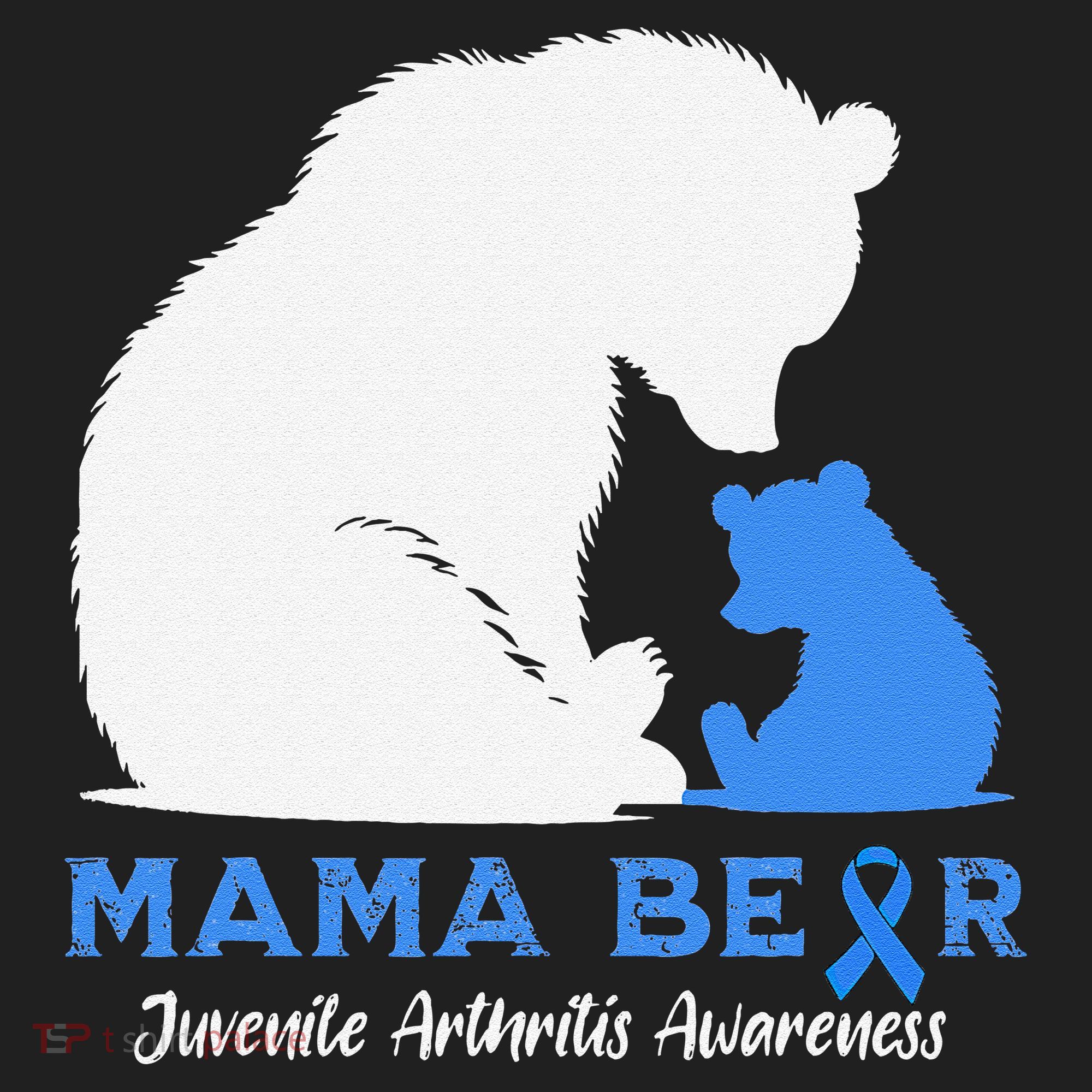 Mama-Bear Juvenile Arthritis Awareness Golf Towel