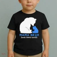 Mama-Bear Juvenile Arthritis Awareness Toddler T-Shirt thumb 2