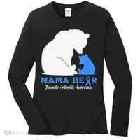 Mama-Bear Juvenile Arthritis Awareness Women's Long Sleeve Shirt thumb 0