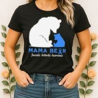 Mama-Bear Juvenile Arthritis Awareness Women's T-Shirt thumb 2