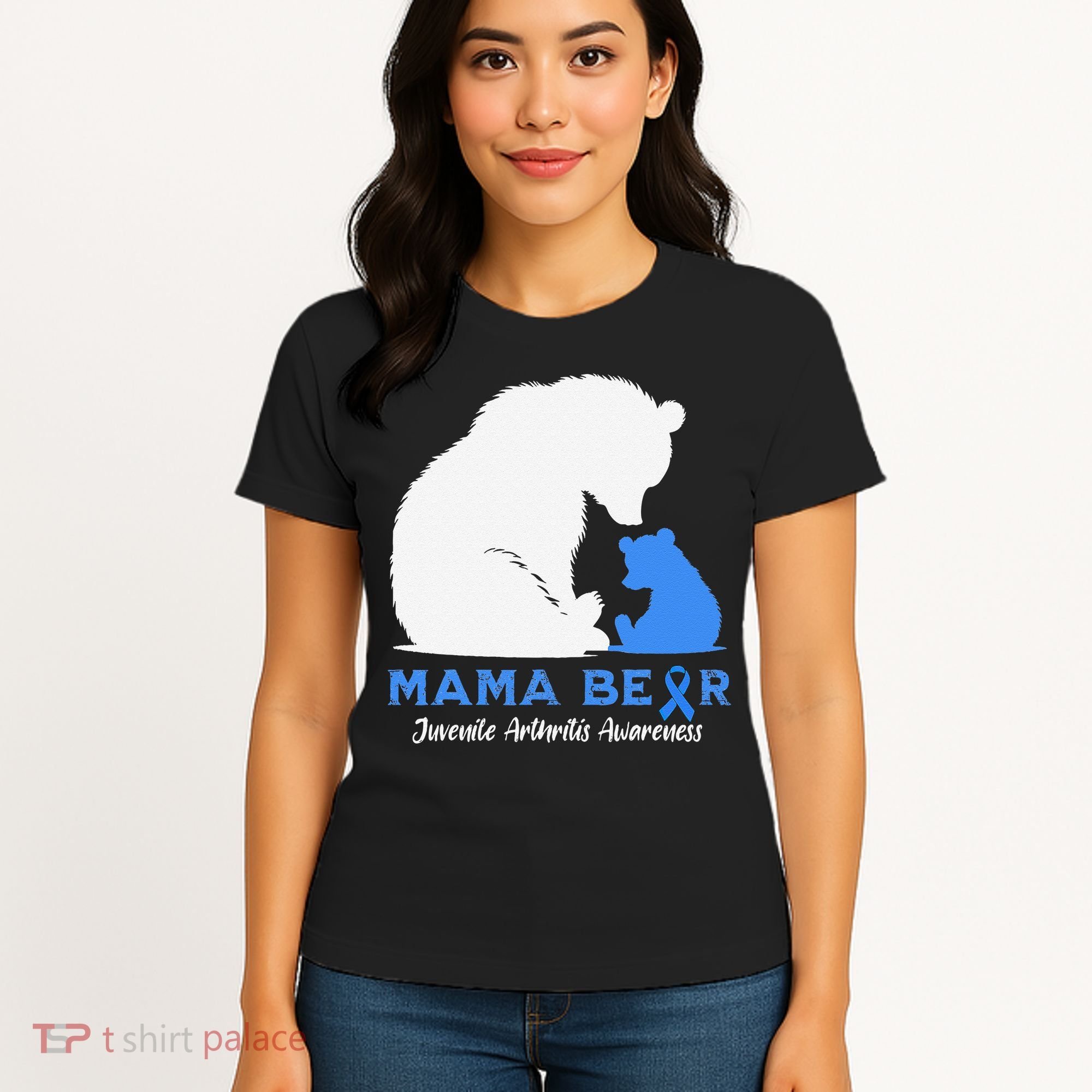 Mama-Bear Juvenile Arthritis Awareness Women's T-Shirt