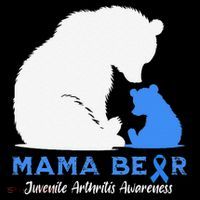 Mama-Bear Juvenile Arthritis Awareness Women's T-Shirt thumb 6